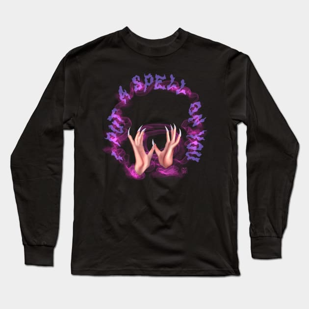 Spell Long Sleeve T-Shirt by VixPeculiar